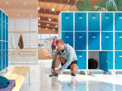 Szafki szkolne metalowe